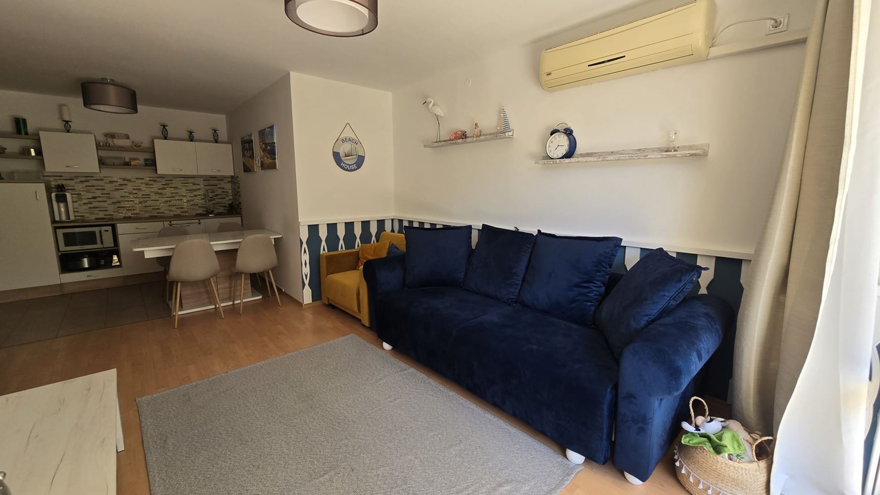 Стилен двустаен апартамент в елитен комплекс в Свети Влас – комфорт, спокойствие и целогодишно удобство