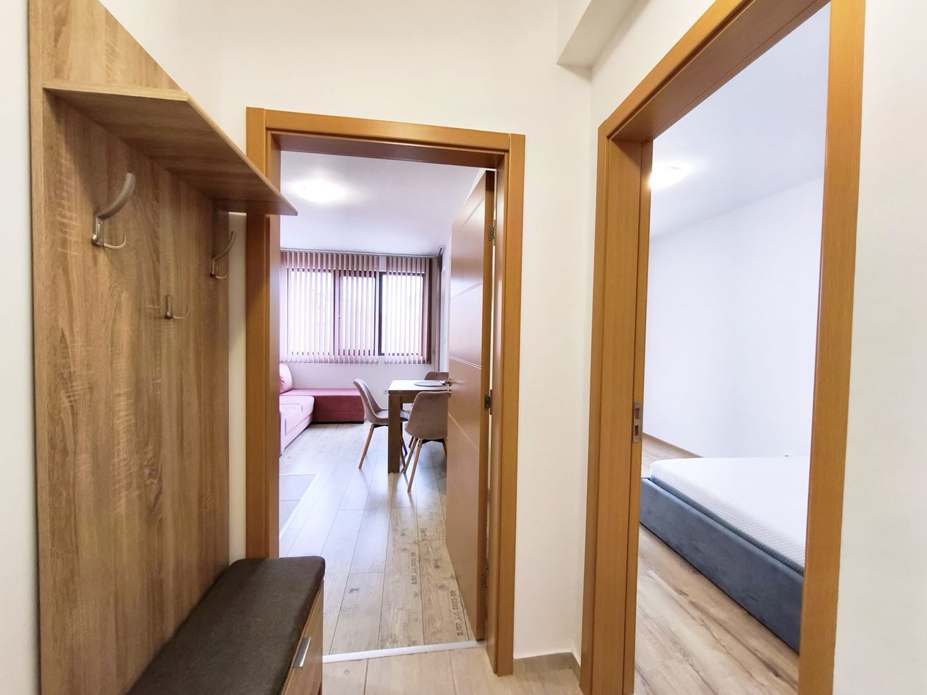 Уютен двустаен апартамент в новия квартал на Несебър – без такса поддръжка