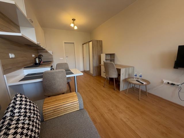 Студио с морска панорама в луксозен комплекс в Ахелой – комфорт, стил и релакс