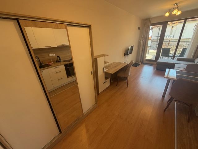 Студио с морска панорама в луксозен комплекс в Ахелой – комфорт, стил и релакс