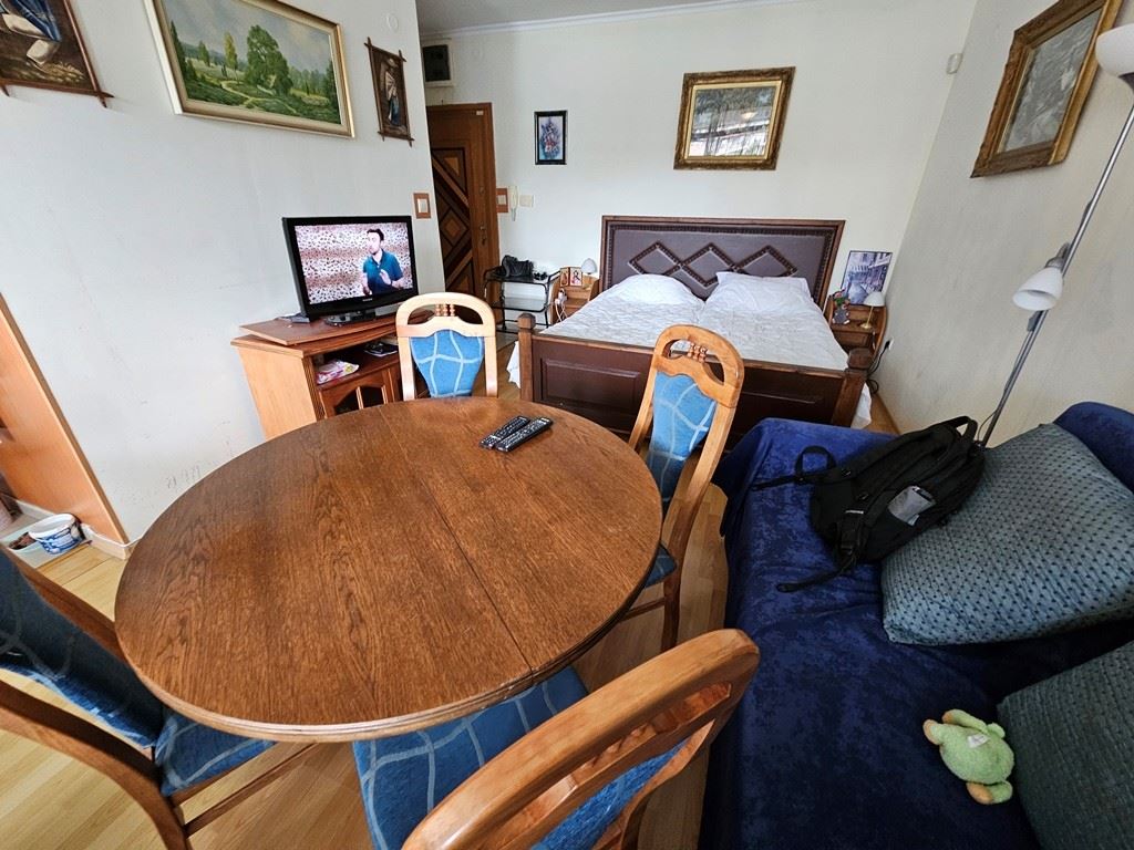 Просторно студио с гледка към басейна в Слънчев бряг – комфорт и отлична локация близо до Cacao Beach