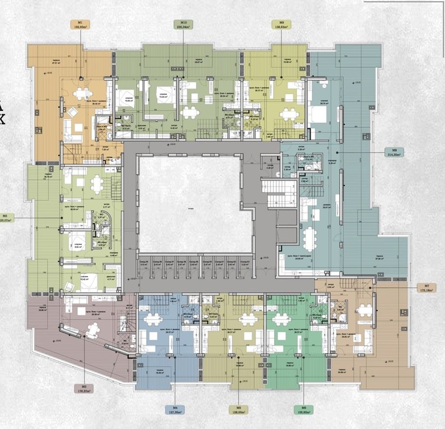 Ексклузивен тристаен мезонет с панорамна тераса в нова сграда в ж.к. Славейков – простор, лукс и престиж в Бургас