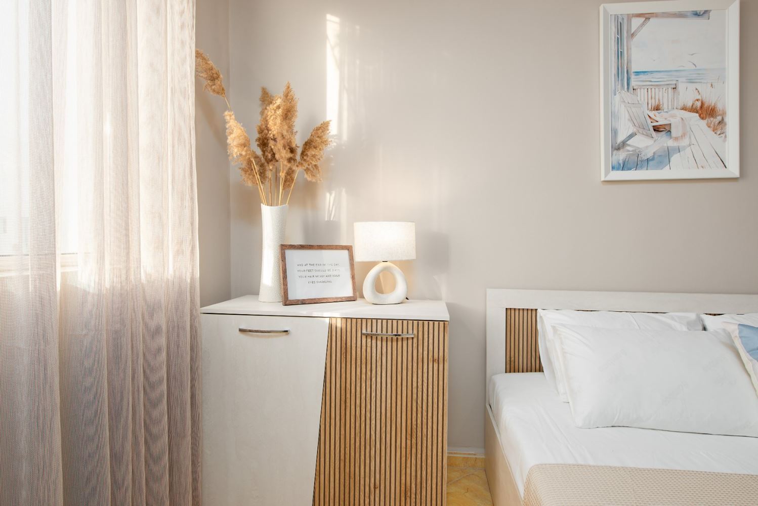 Стилно реновиран тристаен апартамент с две спални в поддържан комплекс в Слънчев бряг – комфорт, спокойствие и отлична локация