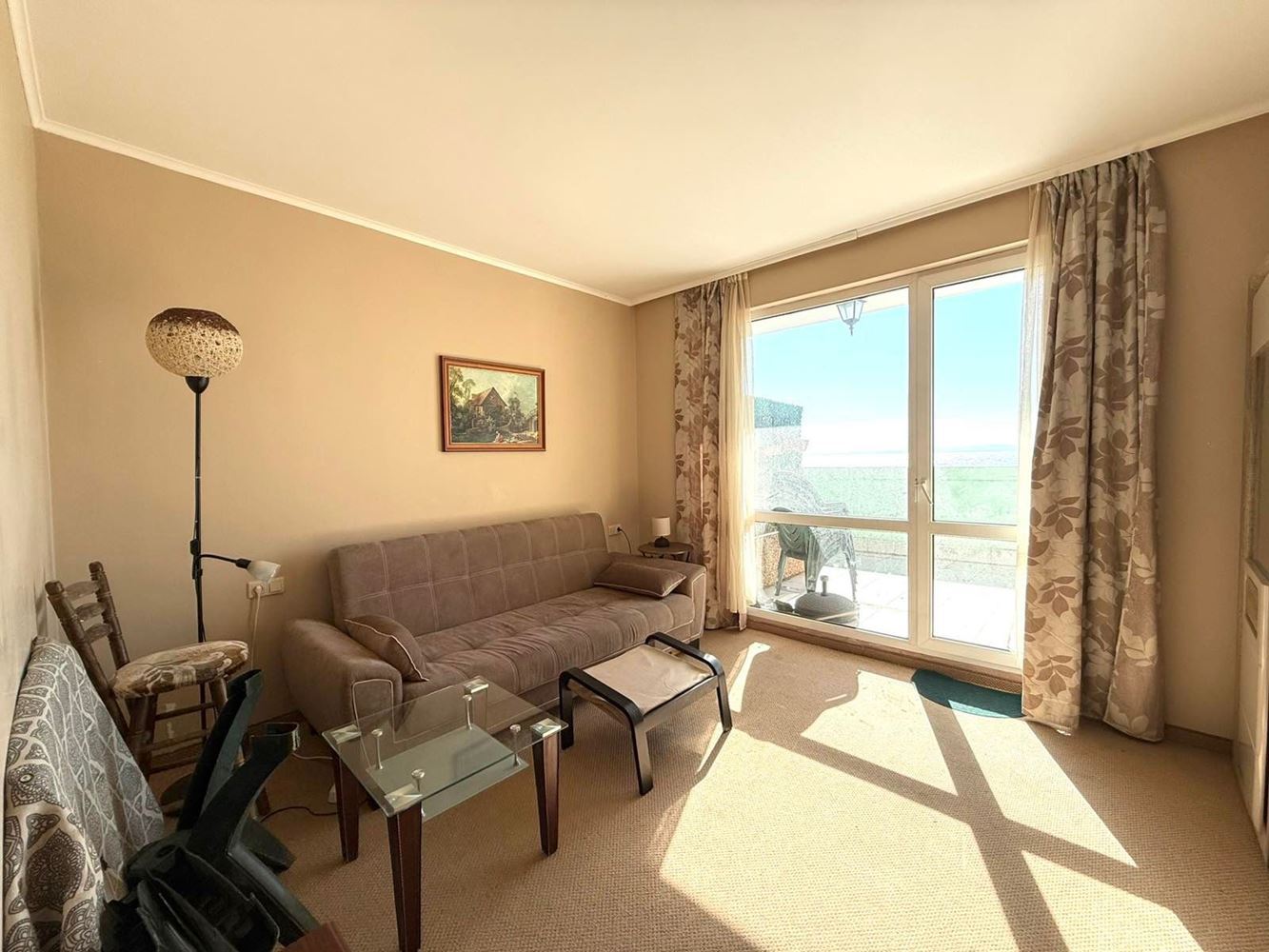 Луксозен двустаен апартамент с панорамна морска гледка в Поморие