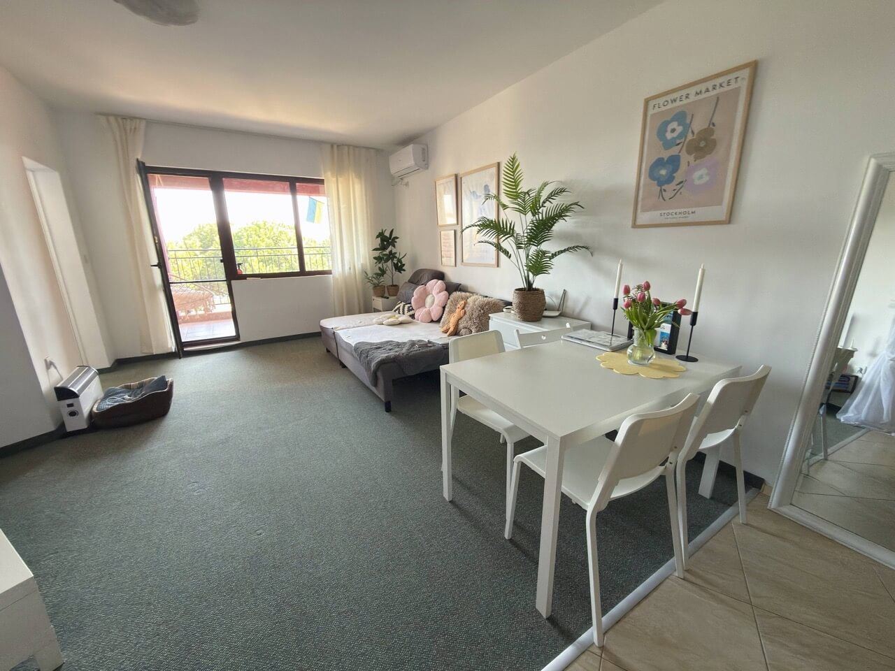 Тристаен апартамент на първа линия в Ахелой – простор, морска панорама и комфорт за цялото семейство