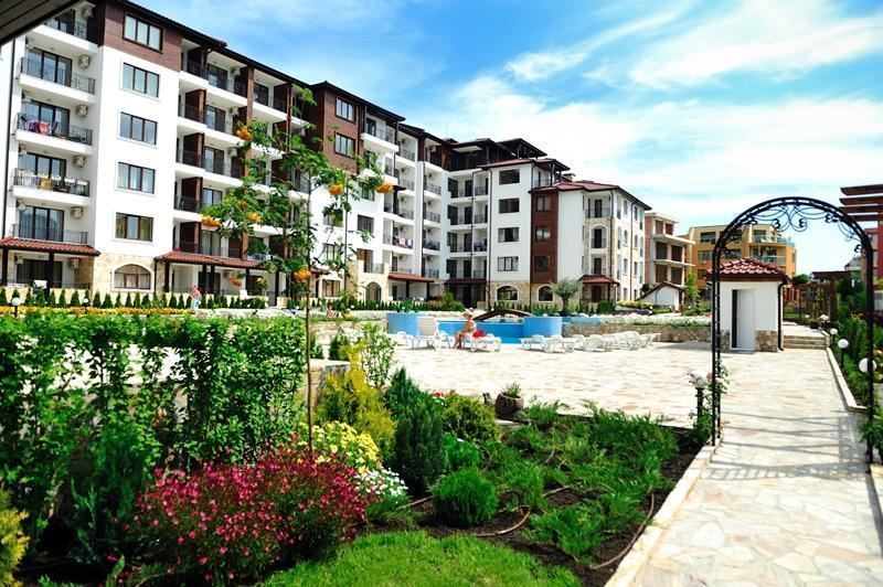 Уютно студио в Несебър – готово за живеене в комплекс с отлични удобства и спокойна атмосфера