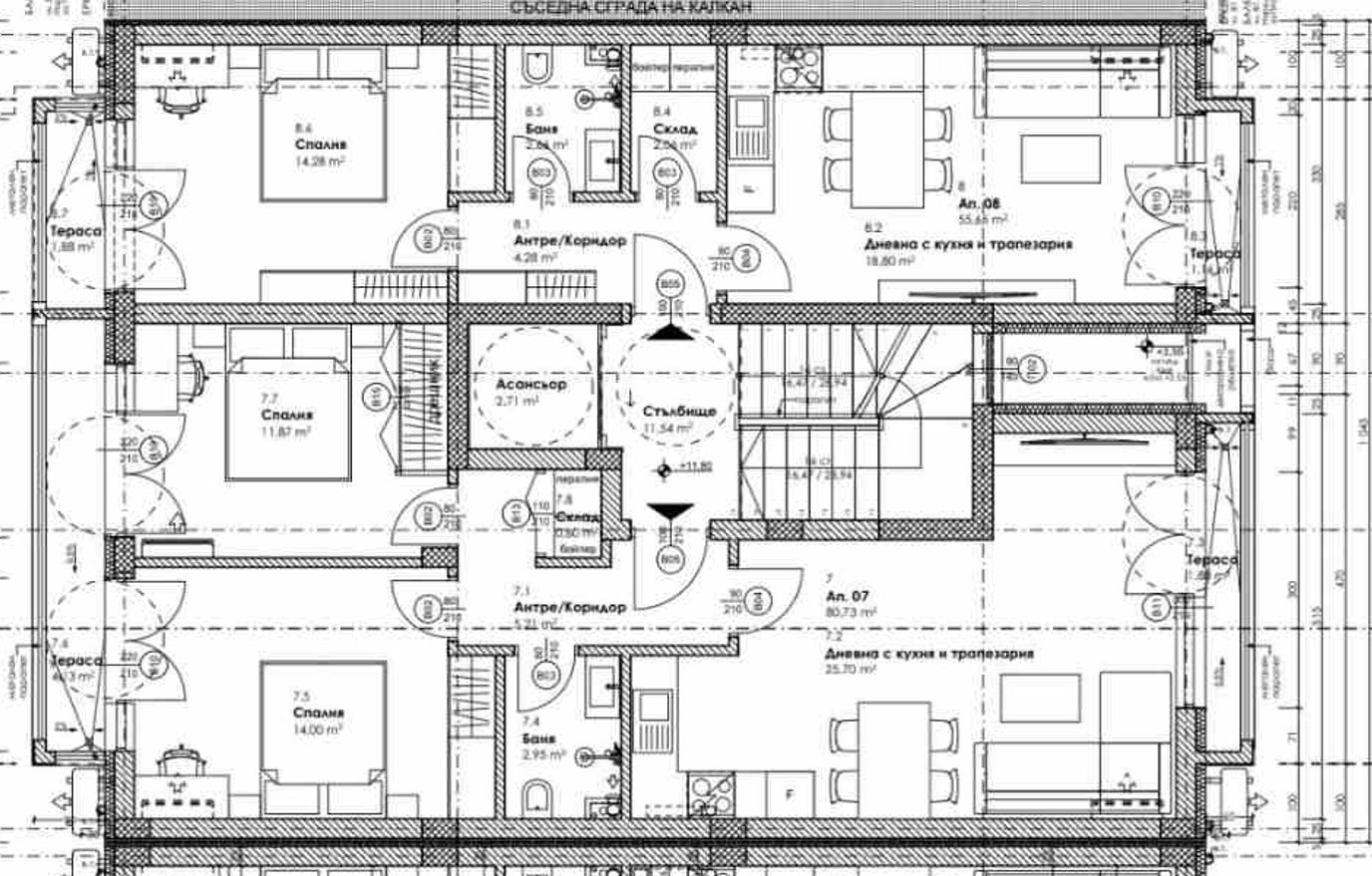 Функционален двустаен апартамент с две тераси в нова сграда – отлична локация в Меден рудник, зона Б