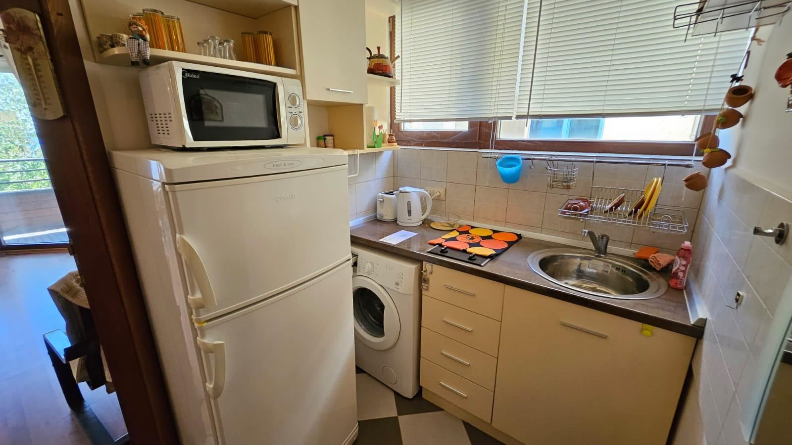 Двустаен апартамент без такса поддръжка в кв. „Русалка“, Свети Влас – отличен избор за живеене и инвестиция