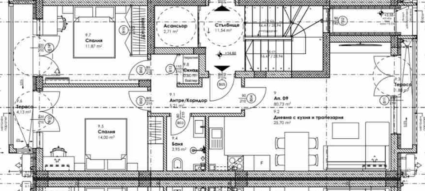 Дом с характер и перспектива – тристаен апартамент в модерна сграда в Меден рудник, зона Б