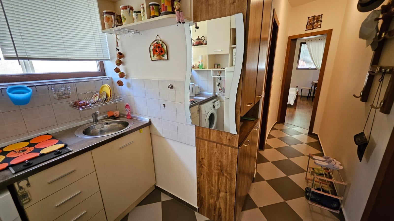 Двустаен апартамент без такса поддръжка в кв. „Русалка“, Свети Влас – отличен избор за живеене и инвестиция