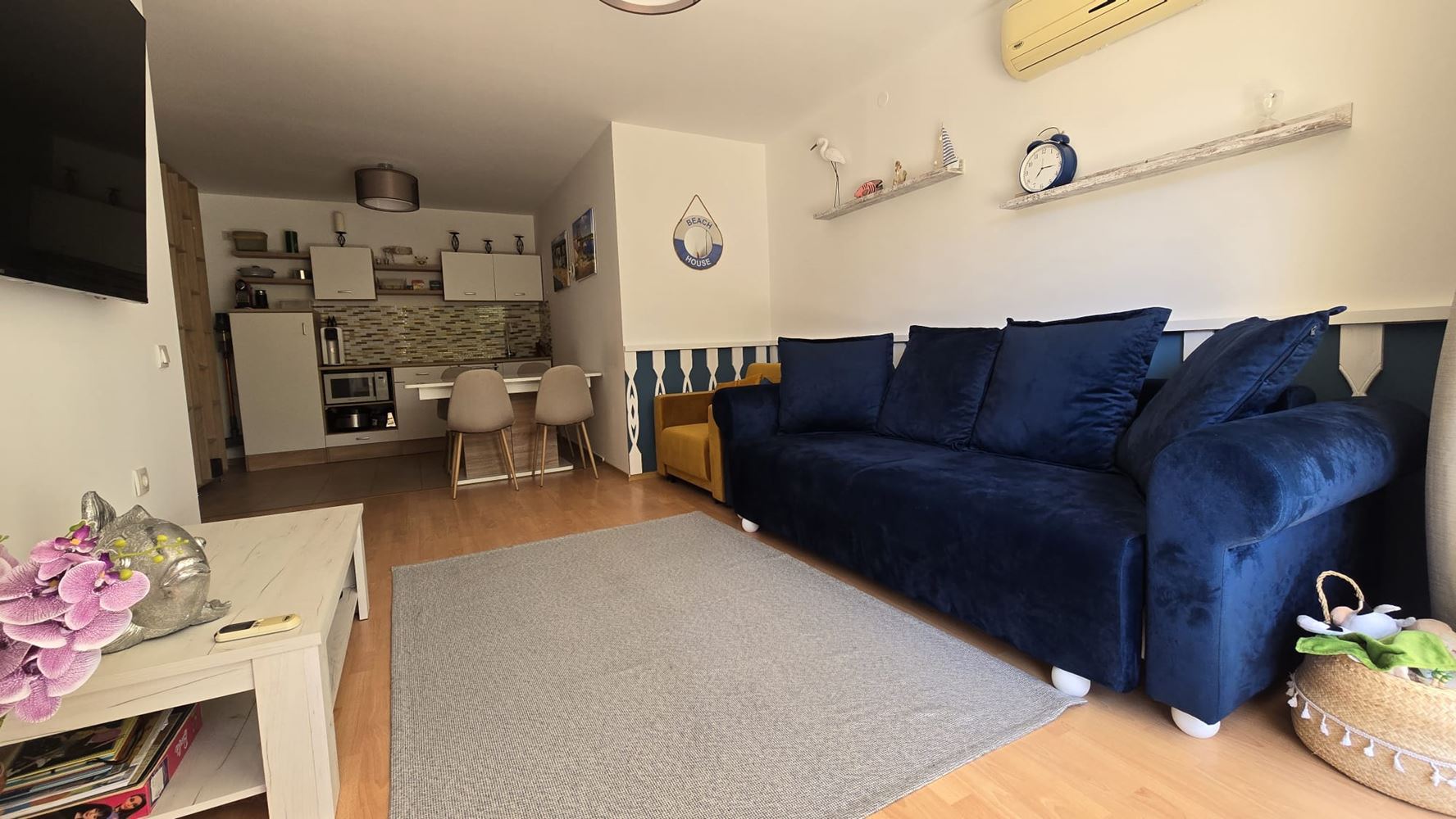 Стилен двустаен апартамент в елитен комплекс в Свети Влас – комфорт, спокойствие и целогодишно удобство