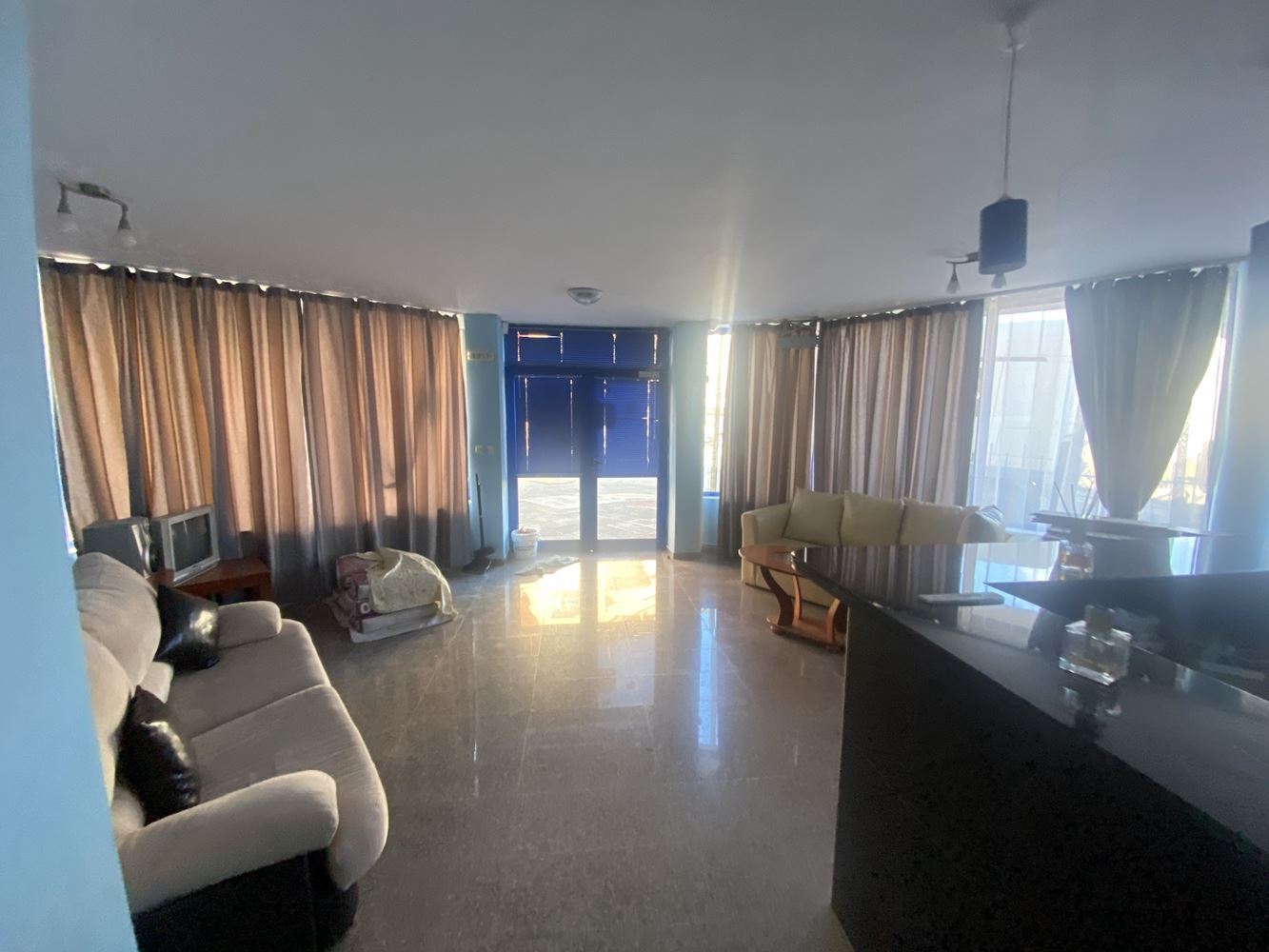 Едностаен апартамент с гледка море в комплекс "Блу Марин"