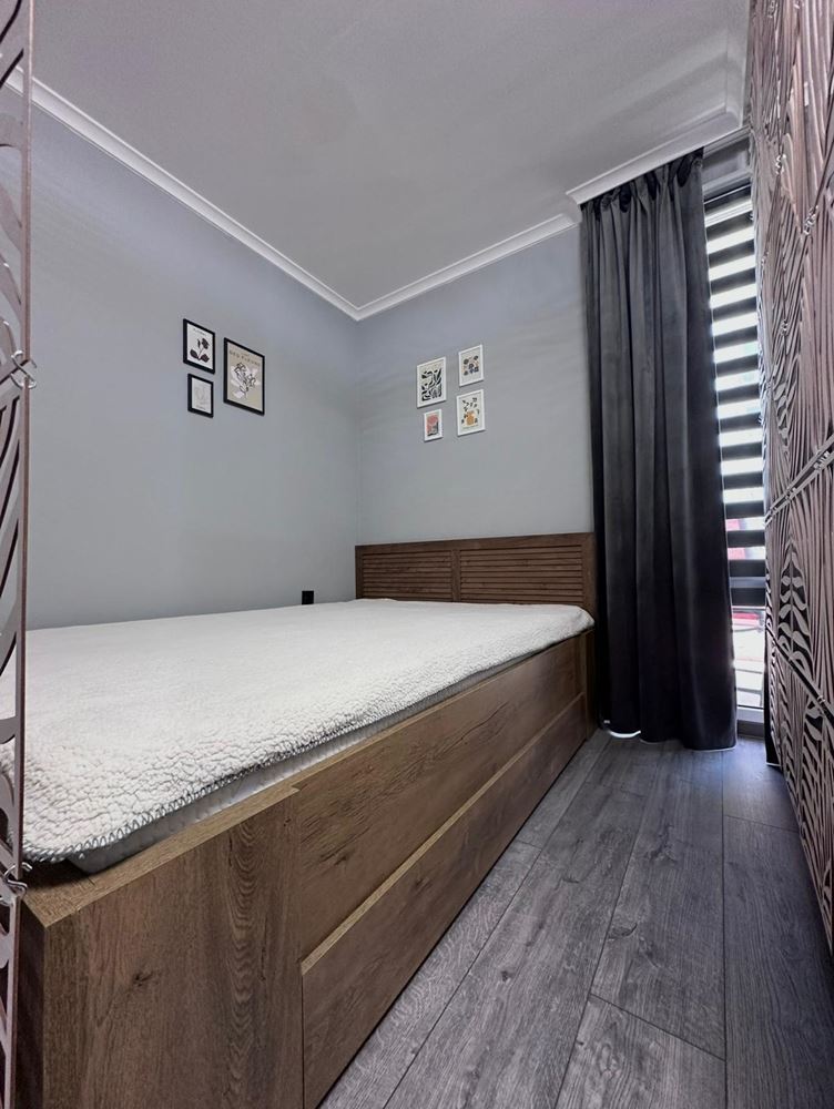 Двустаен апартамент с частична морска гледка в Св. Влас – обзаведен, след ремонт, в луксозен затворен комплекс