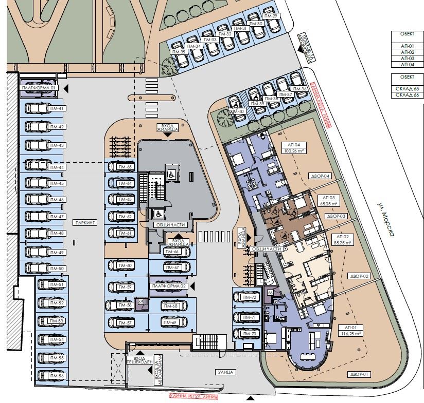 Двустаен апартамент с личен двор в Несебър – уникална локация до Морската градина и Южния плаж