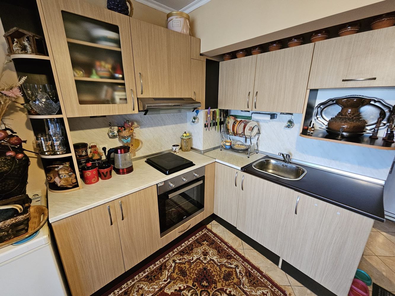 Студио с морска панорама в Свети Влас – с паркомясто и без такса поддръжка