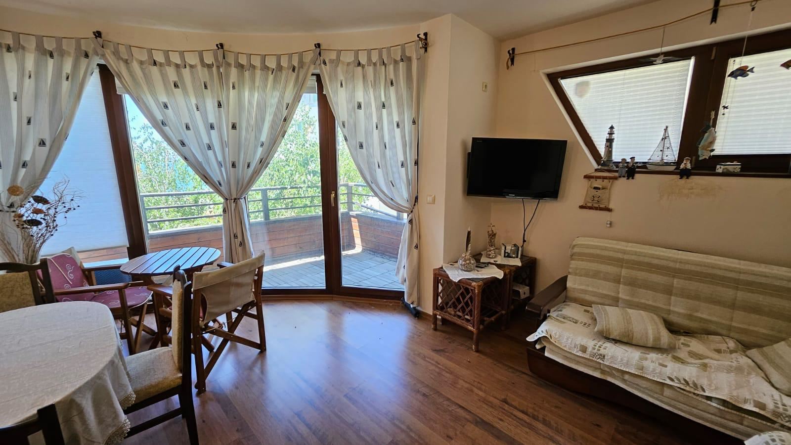 Двустаен апартамент без такса поддръжка в кв. „Русалка“, Свети Влас – отличен избор за живеене и инвестиция