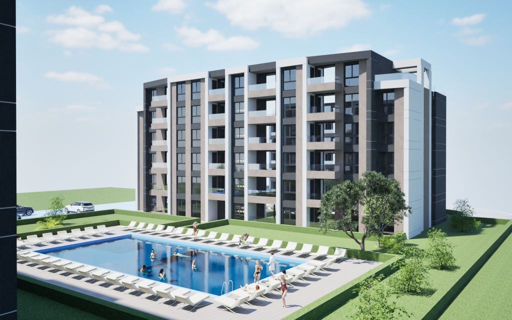 Модерен тристаен апартамент в изключителен нов проект в Равда