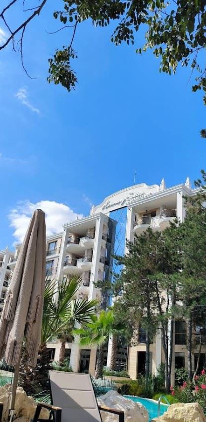 Уютен двустаен апартамент в луксозен комплекс в Слънчев бряг