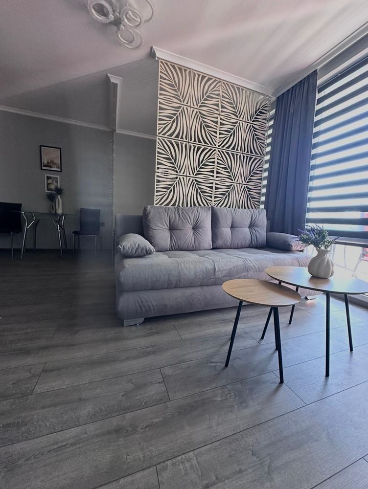 Двустаен апартамент с частична морска гледка в Св. Влас – обзаведен, след ремонт, в луксозен затворен комплекс