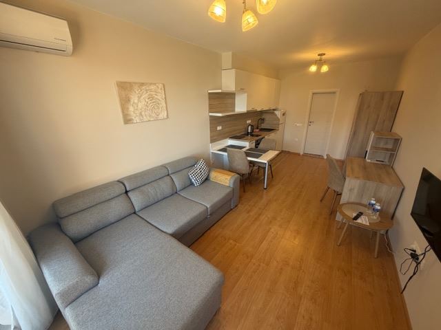 Студио с морска панорама в луксозен комплекс в Ахелой – комфорт, стил и релакс