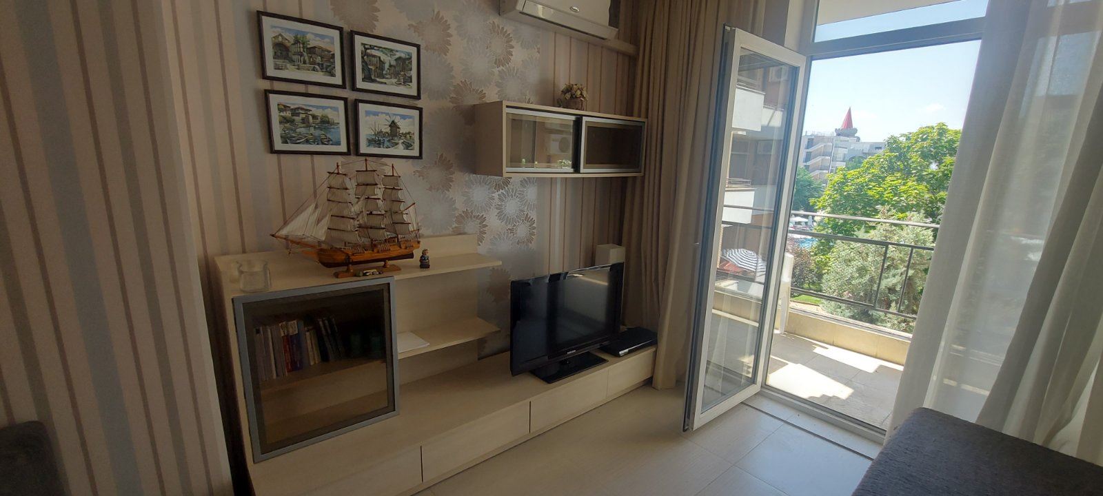 Просторен двустаен апартамент в затворен комплекс в Слънчев бряг – комфорт, спокойствие и отлична среда