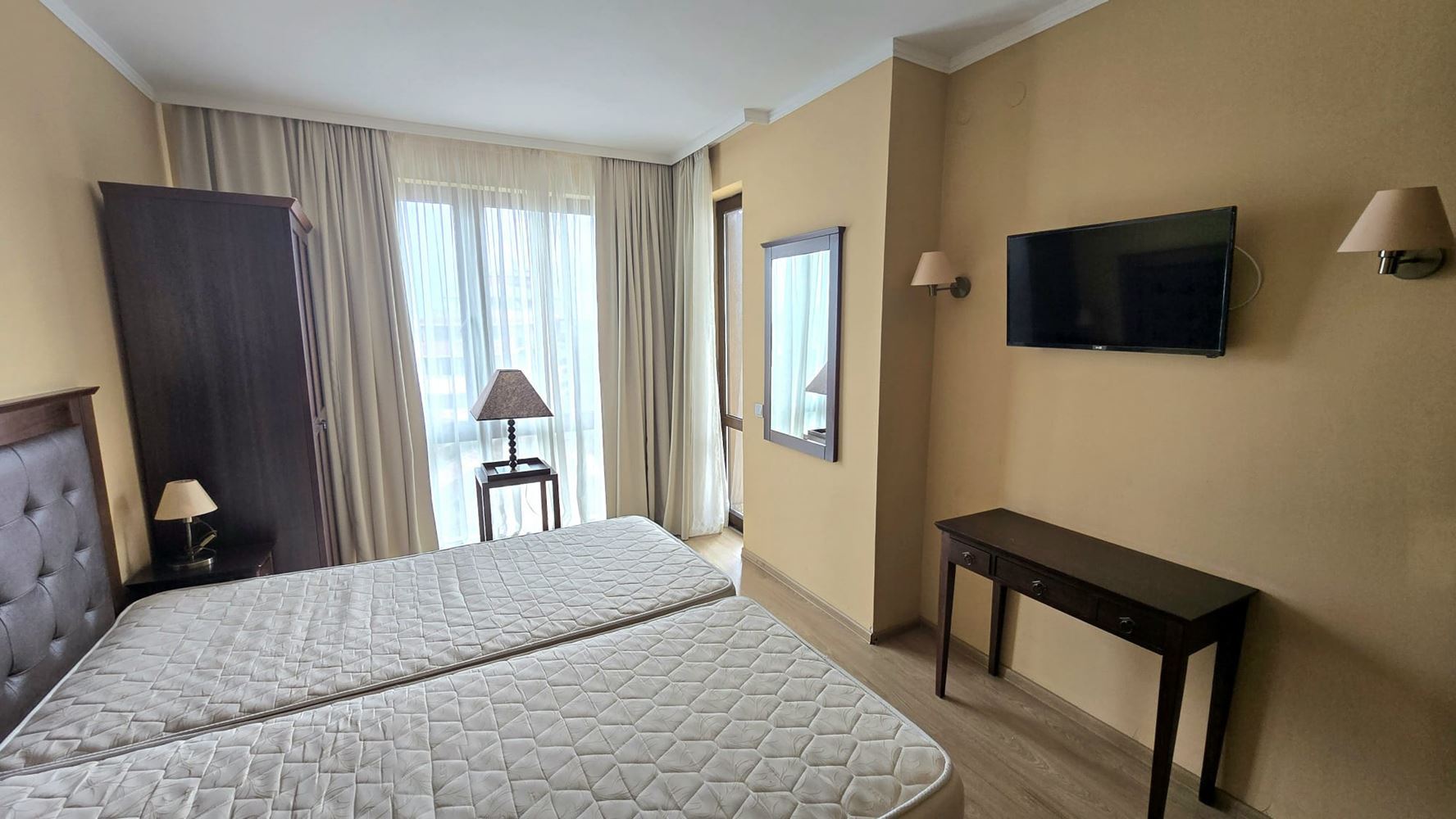 Елегантен двустаен апартамент в луксозен комплекс с елитни удобства на Слънчев бряг