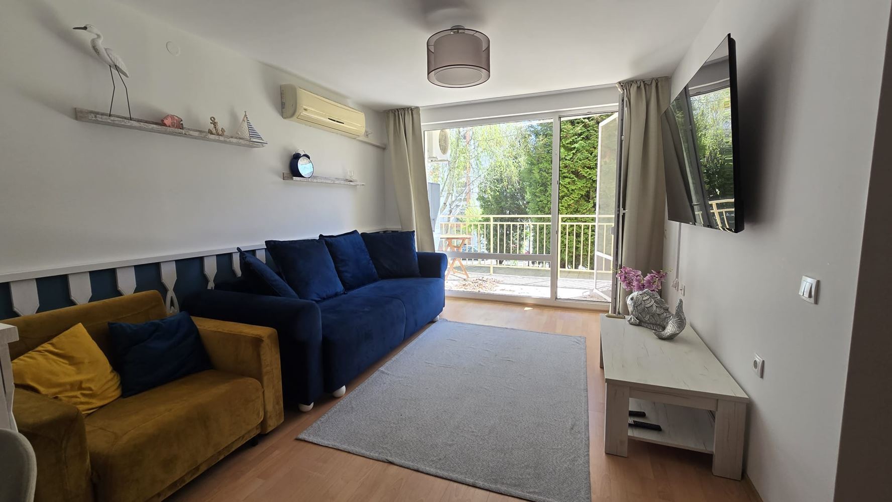 Стилен двустаен апартамент в елитен комплекс в Свети Влас – комфорт, спокойствие и целогодишно удобство