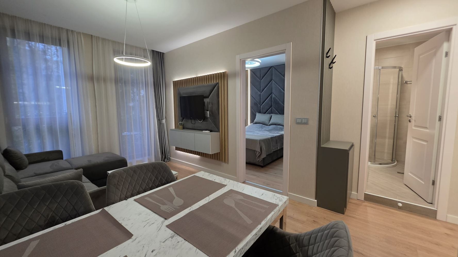 Уютен двустаен апартамент в луксозен комплекс в Слънчев бряг